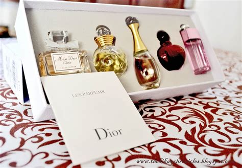 kit mini perfumes dior